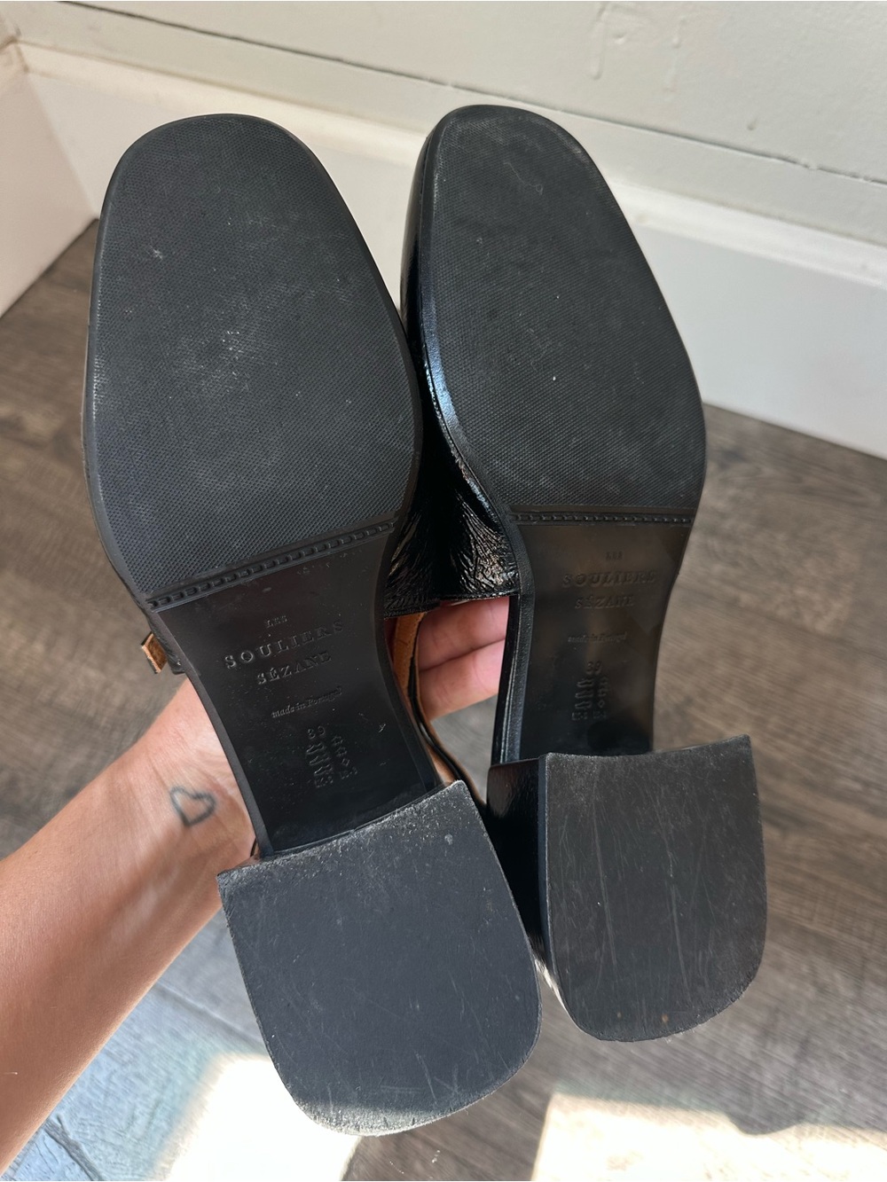 Sézane Sling Mary Jane Block Heel 🖤 - Picture 6 of 6
